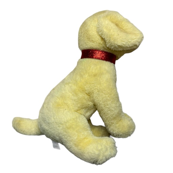 FAO SCHWARZ 14" Labrador Yellow Lab Golden Retriever Puppy Dog Plush Stuffed - Picture 4 of 8